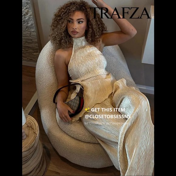 BLOGGER FAVE!!! ZARA Co-Ord Set Sleeveless Top and Wide Leg Pants - Picture 2 of 16